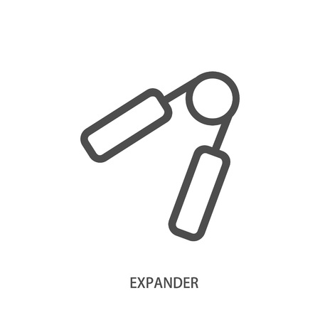 Expander icon or logo in modern line styleのイラスト素材