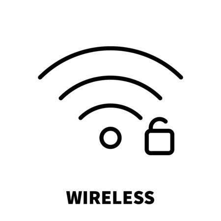 High quality black outline pictogram for web site design and mobile apps.のイラスト素材