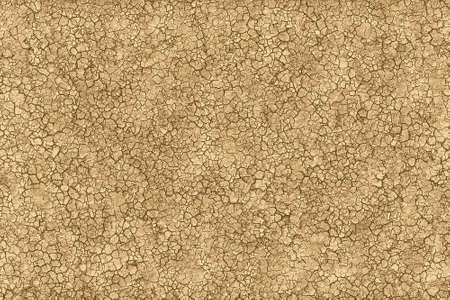Cracked soil and dirty ground in a dry desertの写真素材