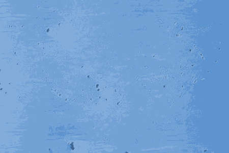 Blue pocked texture of a cement wall in the streetの写真素材