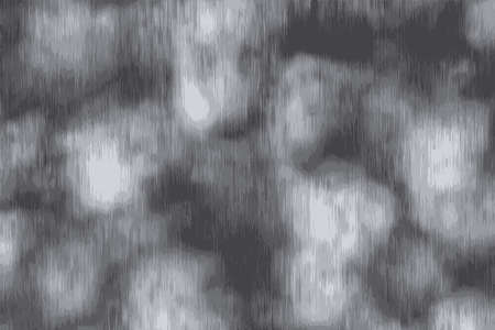 Texture of titanium, brushed metal with light reflectionsの写真素材