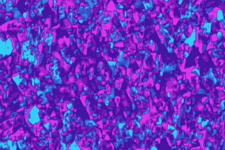 Abstract background with neon fluorescent pink and blue colorsの写真素材