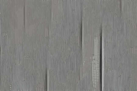 Fluted gray iron texture on a wallの写真素材