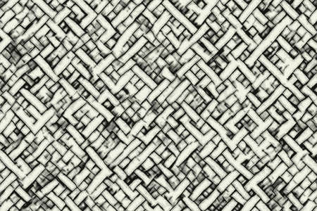Woven texture of an abstract lattice mesh patternの写真素材