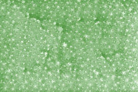 Abstract green stars backgroundの写真素材