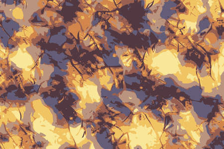 Abstract grunge gold and blue background
