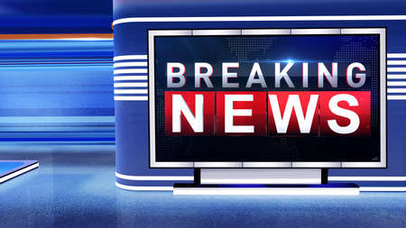 3D rendering background is perfect for any type of news or information presentation. The background features a stylish and clean layoutの写真素材
