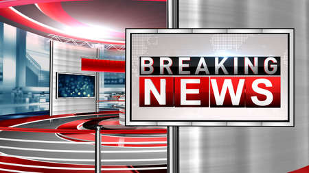 3D rendering background is perfect for any type of news or information presentation. The background features a stylish and clean layoutの写真素材