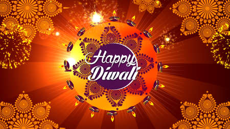 Happy Diwaliの写真素材