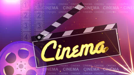 Cinema Background Conceptの写真素材