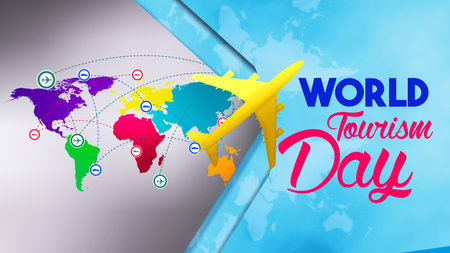 World Tourism Day  27 Septemberの写真素材