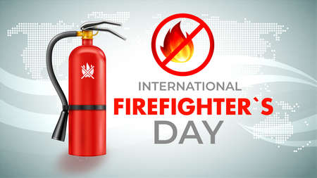 International Fire fighterâs Day 4 Mayの写真素材