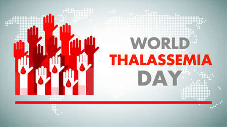 World Thalassaemia Day 8 Mayの写真素材