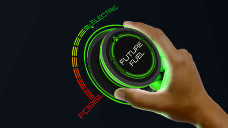 Electric Fuel Concept
Electric Fuel Concept with knob button changing Fossil to Electric and reverseの写真素材