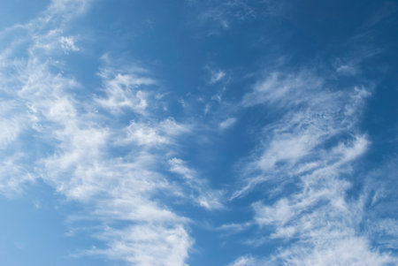 blue sky background with white cloudsbe used as a background