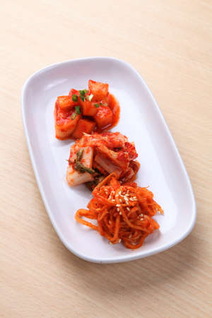 kimchi , korean foodの写真素材