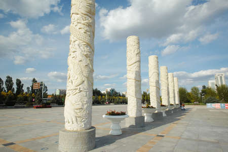 Scenery, Inner Mongolia, Chinaのeditorial素材