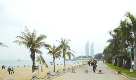 beach sceneryのeditorial素材