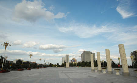 Inner Mongolia autumn sceneryのeditorial素材