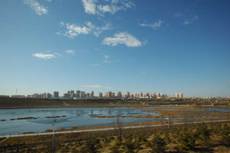 Inner Mongolia winter sceneryのeditorial素材