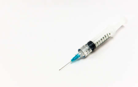Syringe containing medication