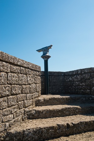 View from San Marino fortress on Adriatic Coast