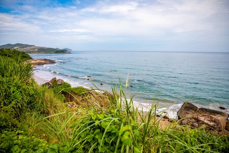 Beautiful view of Shimei Bay Beach in Hainan, China