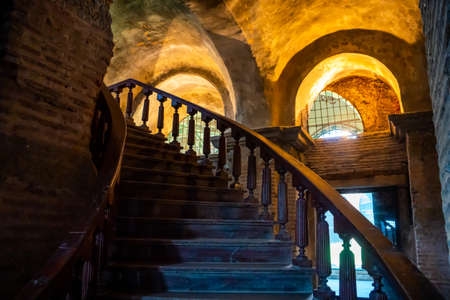 Church of St. Irene in the historical center of Istanbul.のeditorial素材