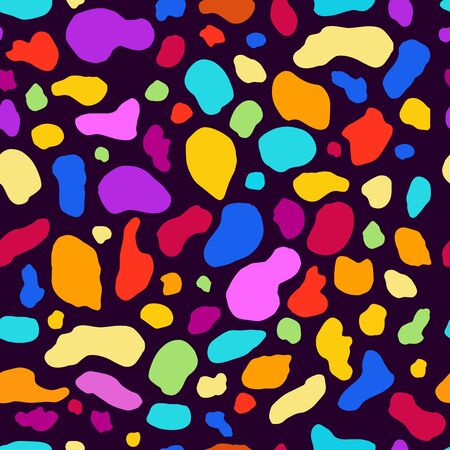 Animal fur, fantasy seamless pattern. Vector seamless pattern, can be used for fabrics, wallpaper, web, scrabboking, card.のイラスト素材