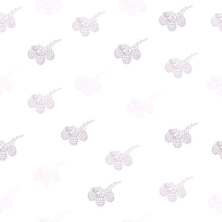 Repeating blackberries background. Can be used for postcards, invitations, advertising, web, textile...