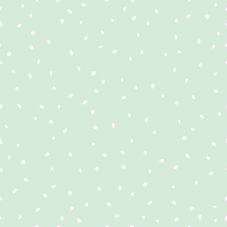 White drops on a mint background.のイラスト素材
