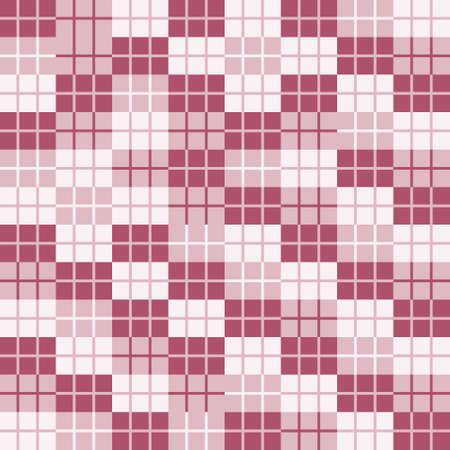 Background of overlapping pink squares. Repeat pattern.のイラスト素材