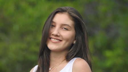 Pretty Smiling Teen Girlの写真素材