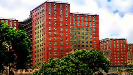 Apartment Building Complexの写真素材