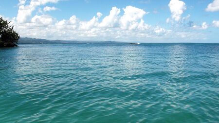 Ocean And Cloudy Dayの写真素材
