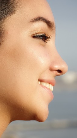 Face Of Hispanic Girl
