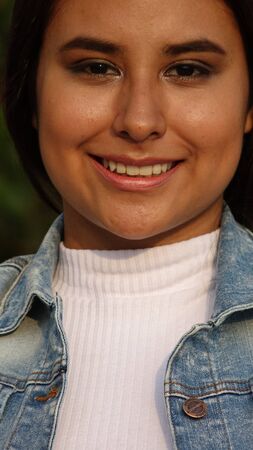 Hispanic Young Teenagerの写真素材