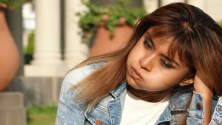 Stressful Youthful Personの写真素材