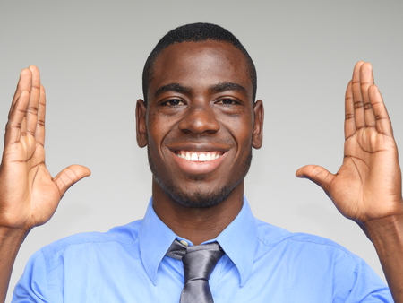 Business Man And Largeの写真素材