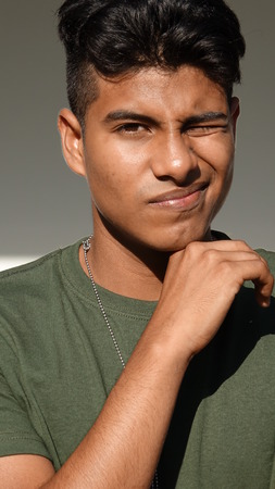 Military Male Soldier And Confusionの写真素材