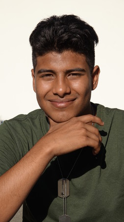 Happy Enlisted Male Soldierの写真素材