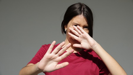 Fearful Teen Girl
