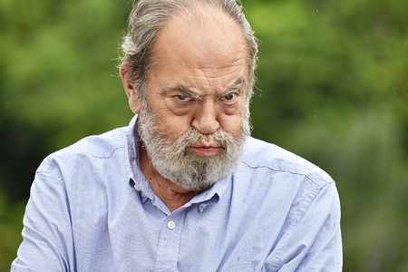 Senior Adult Male And Anxietyの写真素材