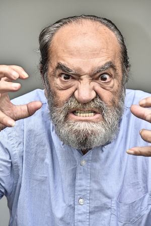 Angry Senior Male