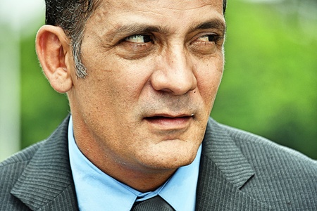 Adult Business Man Staring