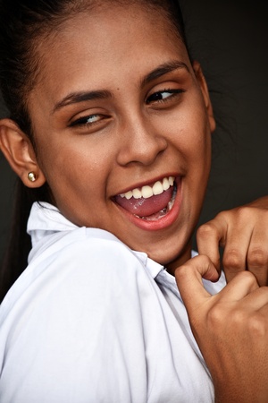 Pretty Female Having Funの写真素材