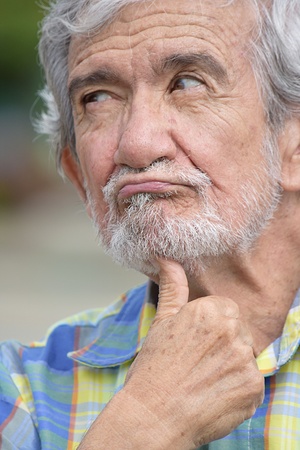 Adult Male And Confusionの写真素材