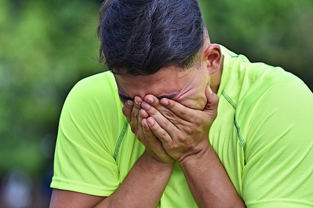 Fitness Adult Male Athlete And Depression