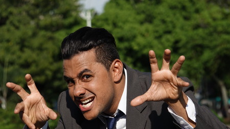 Sinister Business Man