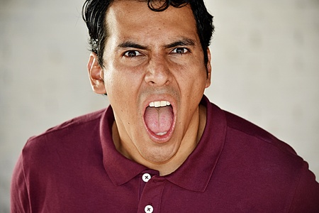 Upset Handsome Adult Maleの写真素材